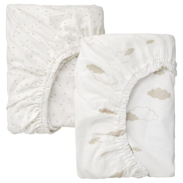 Drap housse (berceau) 60cm x 120cm